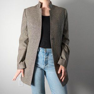 ROMAN Metallic Longline Blazer